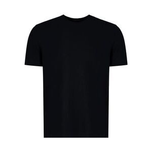 Zanone Black T-Shirts & Vests - T-Shirts Men